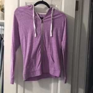 Purple hoodie, small